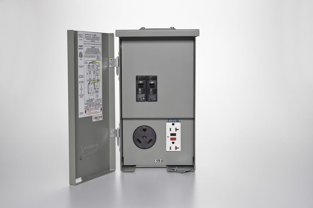 Outdoor Power Outlet, 120V, 30A Y4984