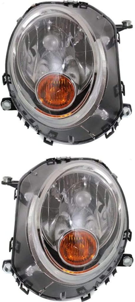 Headlight Assembly Pair for Mini Cooper 2007-2013 Y440836