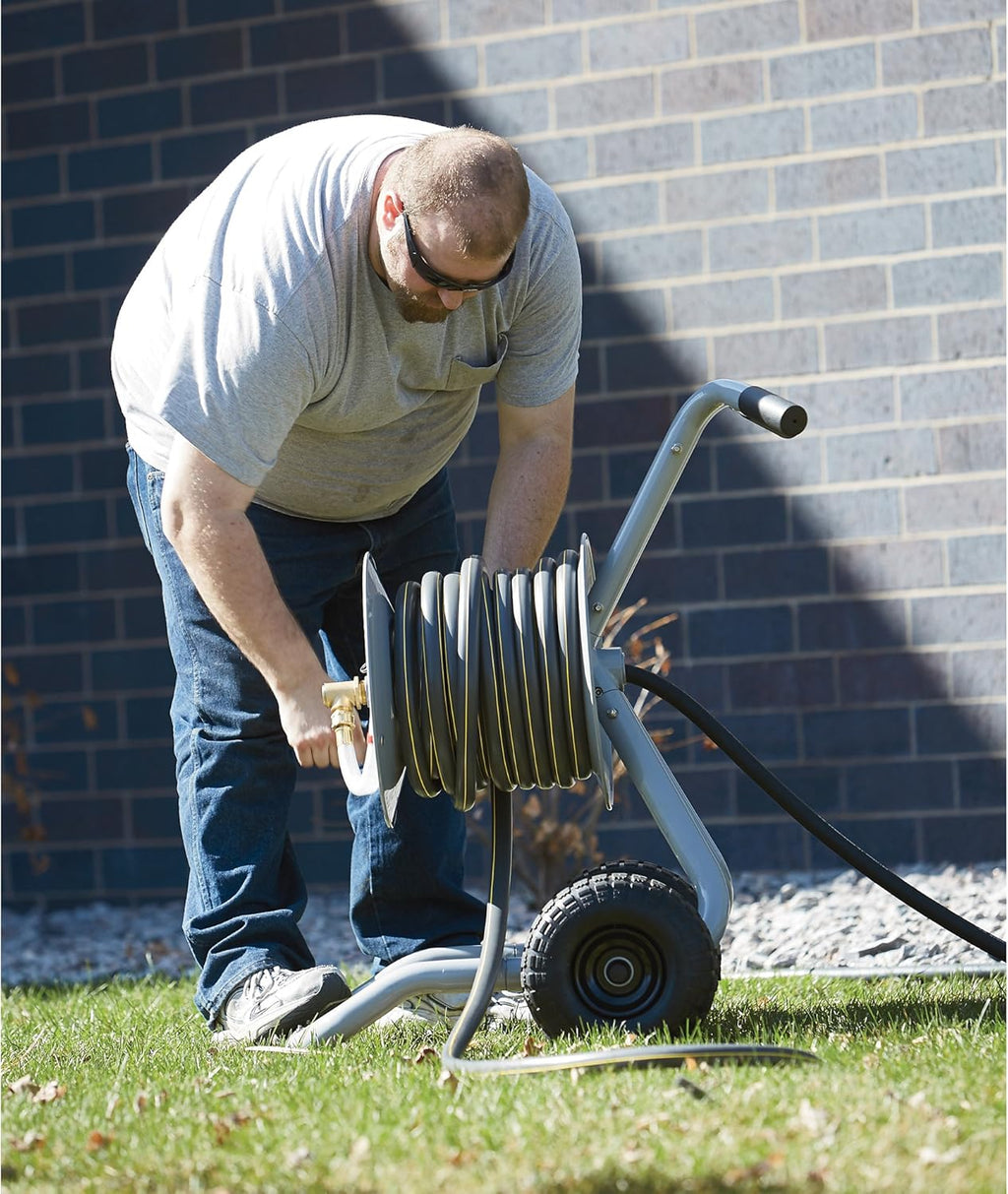 Garden Hose Reel Cart J614739