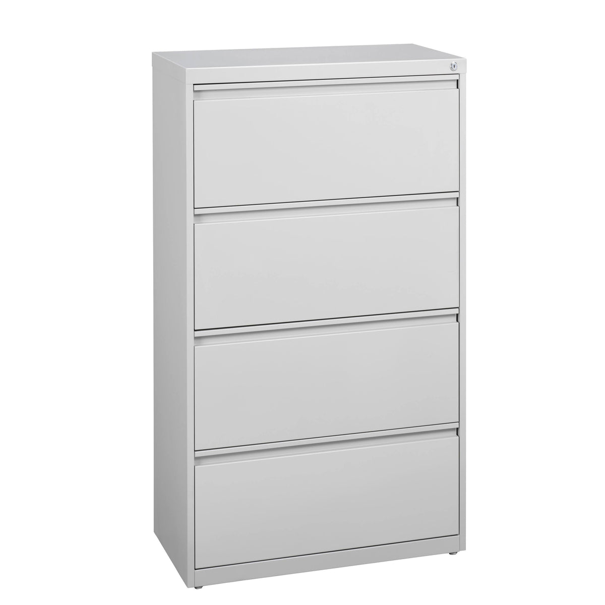 Gray 4 Drawer Lateral File Cabinet L42100
