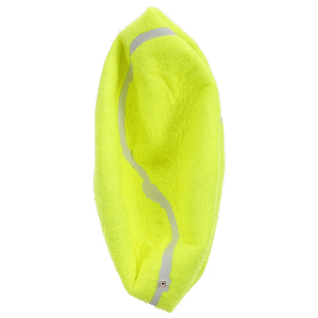 20cm Inflatable Flannel Tennis Ball Yellow J299