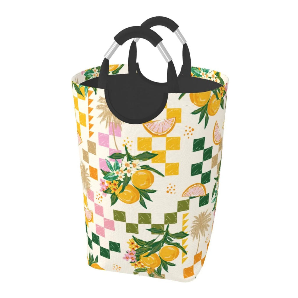 Large Canvas Fabric Laundry Hamper X18593
