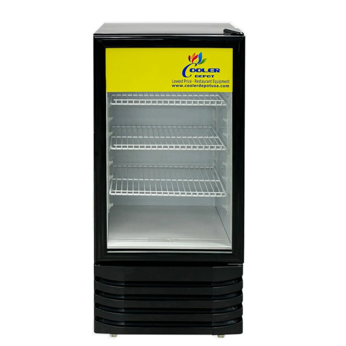 Commercial Refrigerator Glass 1-Door Display Cooler D3311