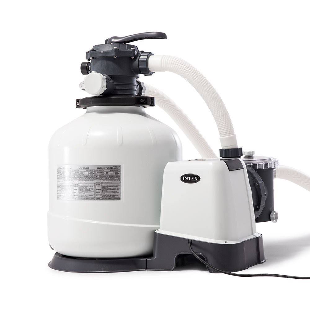 Pool Sand Filter Pump with Automatic Timer and Automatic Skimmer Y713