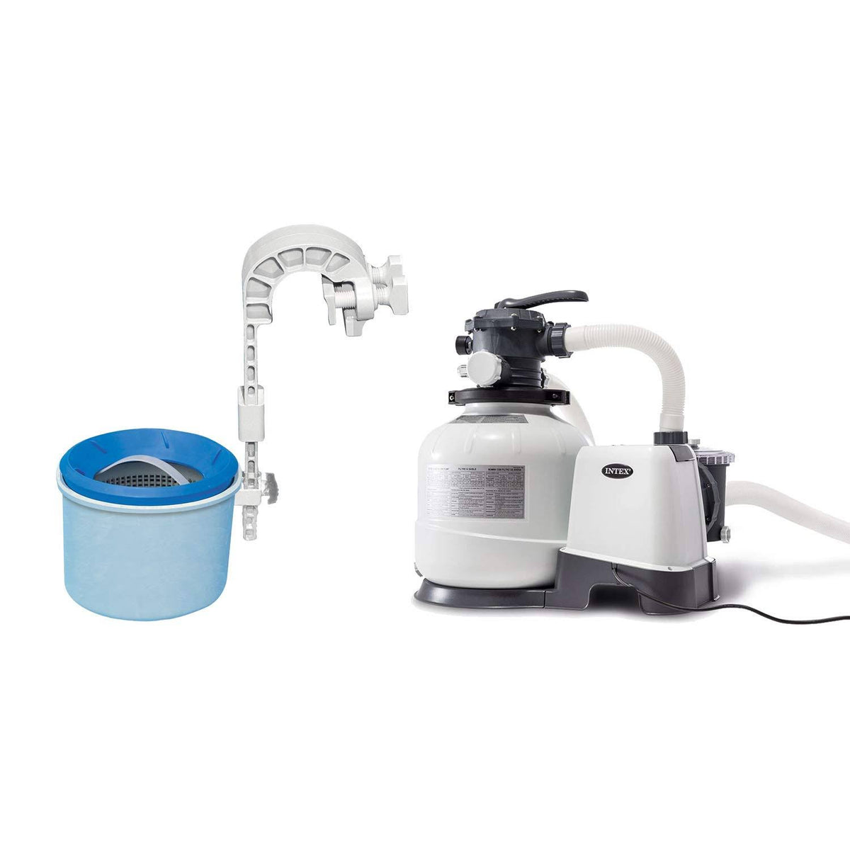 Pool Sand Filter Pump with Automatic Timer and Automatic Skimmer Y713