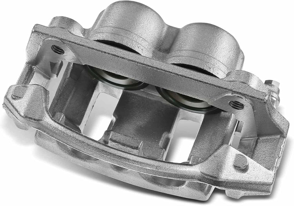 Disc Brake Caliper Assembly with Bracket Front Left Driver Side Pack of 2 T7715