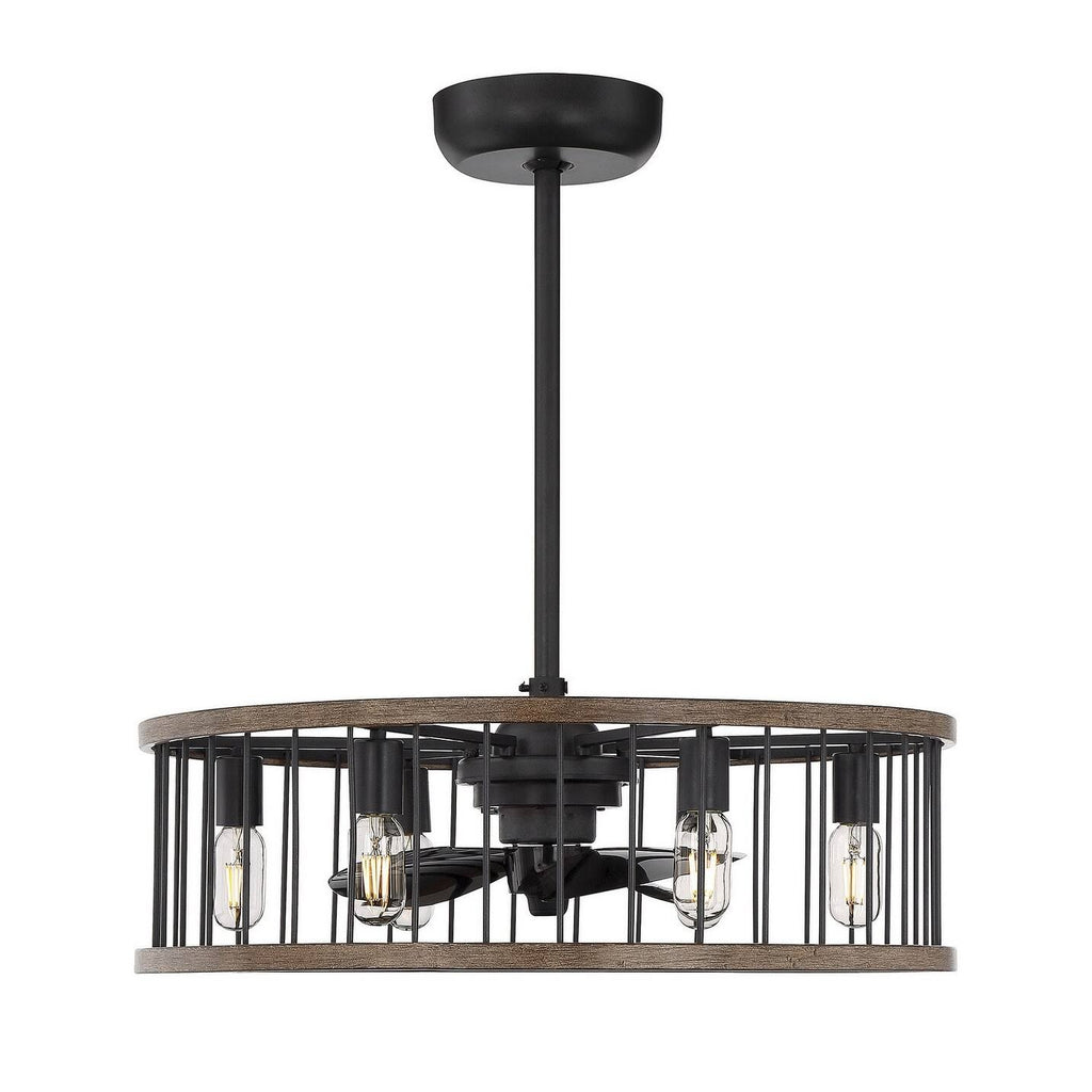 LED Fan D`lier Sapele I462