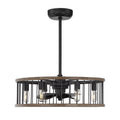 LED Fan D`lier Sapele I462