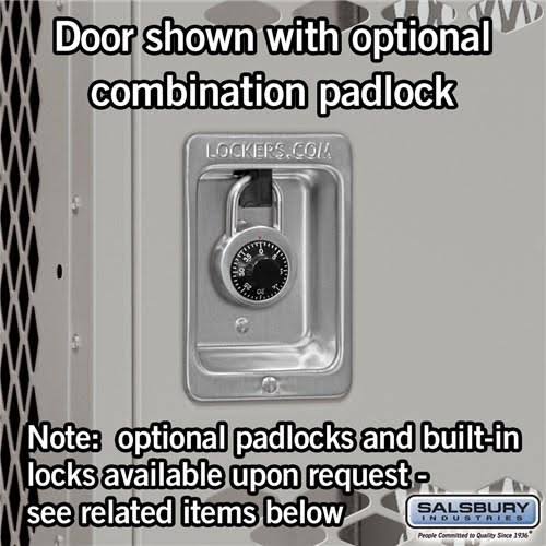 Triple Tier Vented Metal Locker I1389
