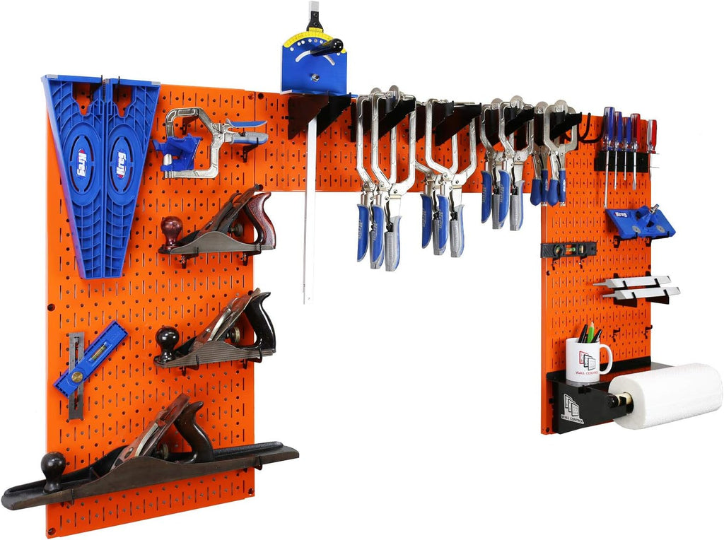 Purple Pegboard Woodworking Tool Storage Organizer Kit E34282