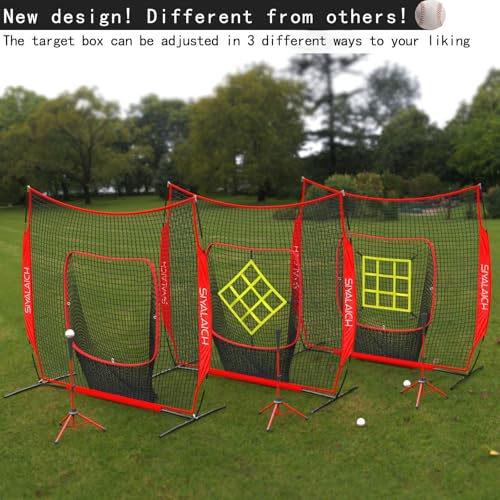 7 ft x 7 ft Baseball and Softball Net with Strike Zone R13043