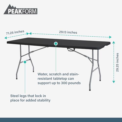 8 Foot Folding Plastic Banquet Table S2544