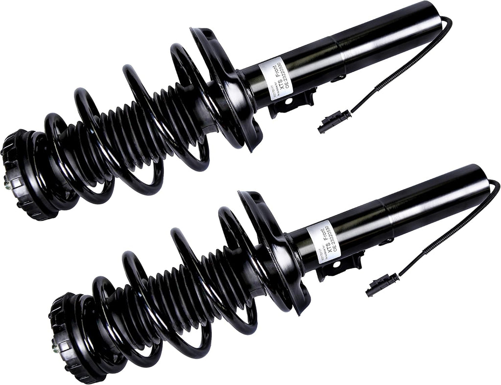 Pair Front Struts Shock Absorber Electronic Assembly with Spring N15534