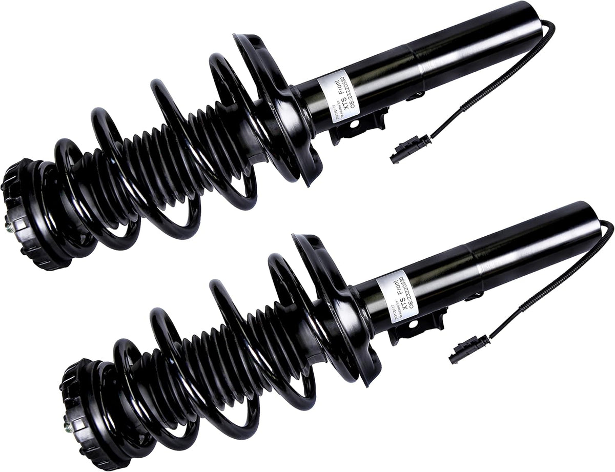 Pair Front Struts Shock Absorber Electronic Assembly with Spring N15534
