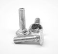 1/2x22-13 x 1 1/4x22 Coarse Thread A307 Grade A Carriage Bolt Low Carbon Steel Zinc Plated L8412