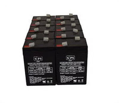 6V 4.5 Ah Medical Replacement Battery 10 Pack C12932