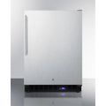 Black Stainless Steel Door All-Freezer with Digital Thermostat I595