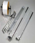 Clear Poly Tubing, 3500 ft. x 26x22 Width S7304