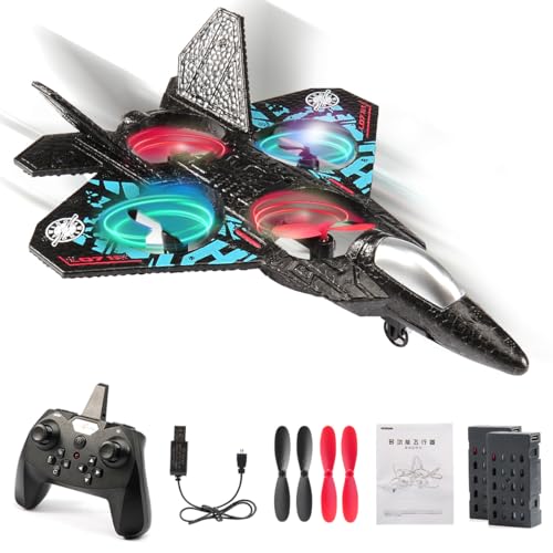 RC Plane Drone Helicopter Quadcopter RTF 2.4GHz Remote Control Airplane Grey A1369