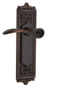 Swan Passage Door Lever Set with Egg and Dar Timeless Bronze K639