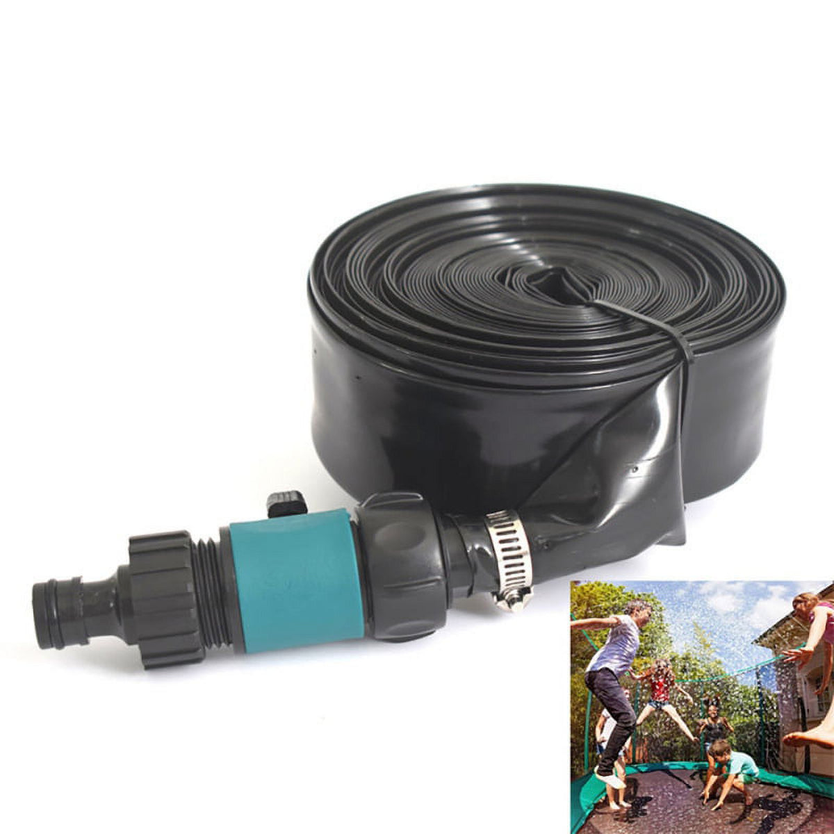 Trampoline Sprinkler Water Sprayer Accessories 39.4ft D92999