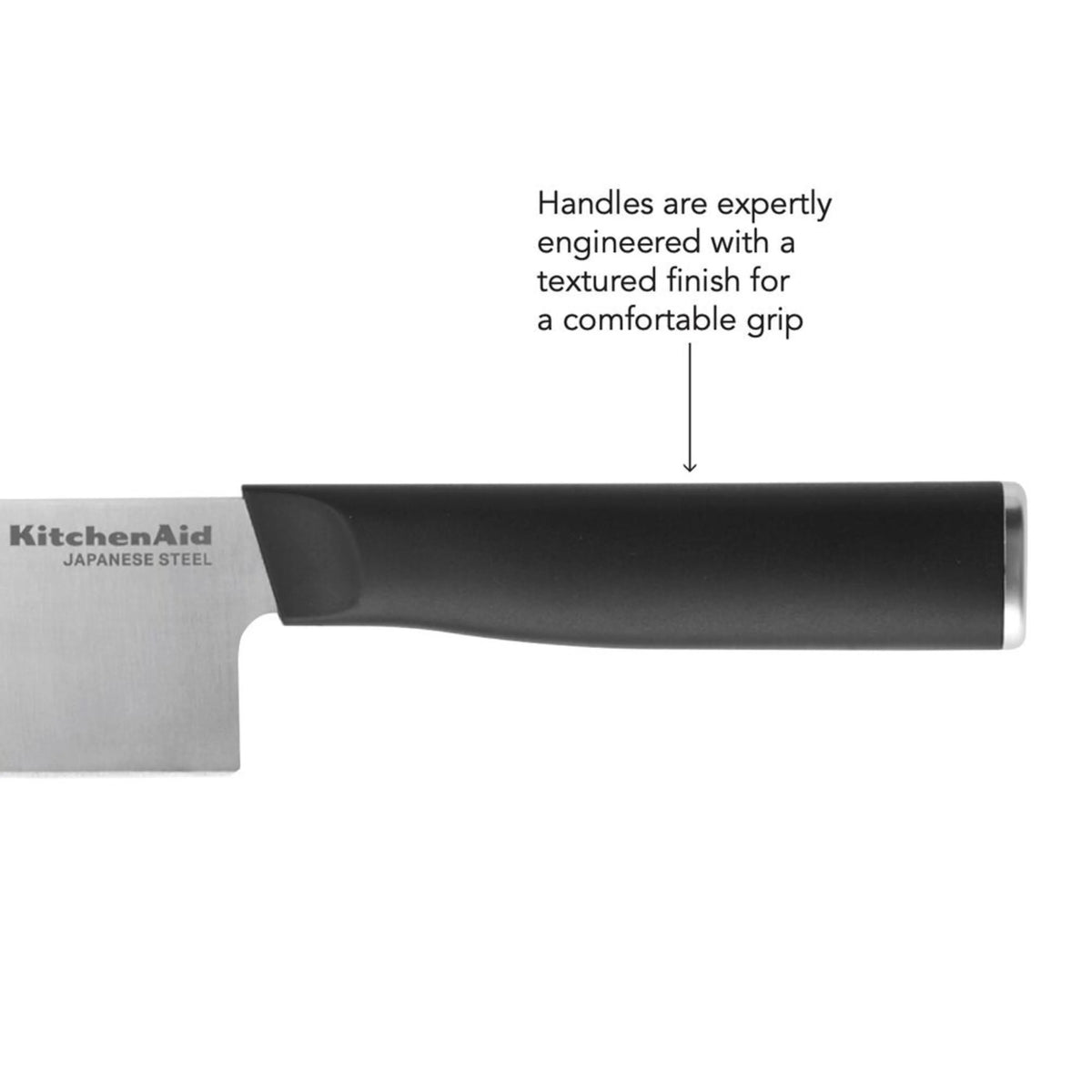 Black 4-piece Steak Knife Set B417427