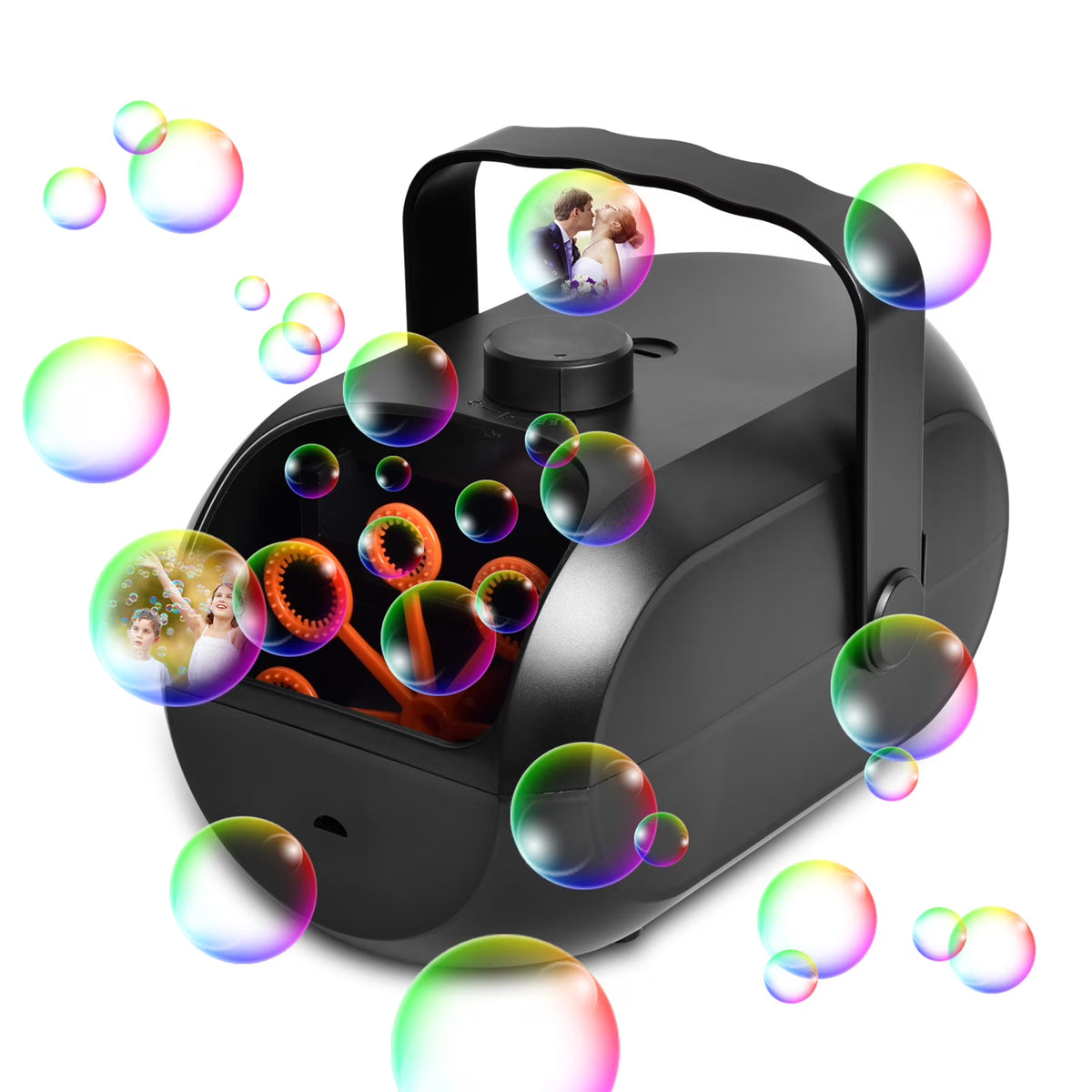 Portable Rechargeable Bubble Machine M53603