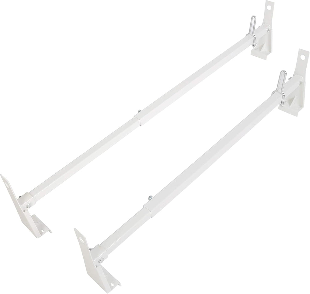 Steel Universal White Cargo Van Ladder Rack Roof 600LB F923714