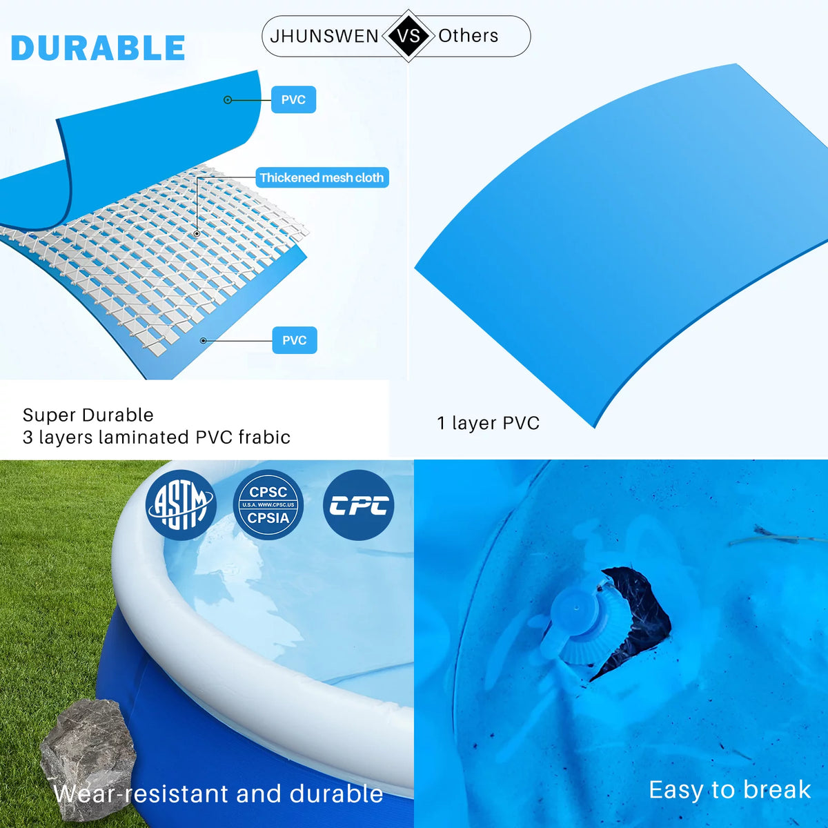 8' x 25 Easy Set Inflatable Swimming Pool P378006