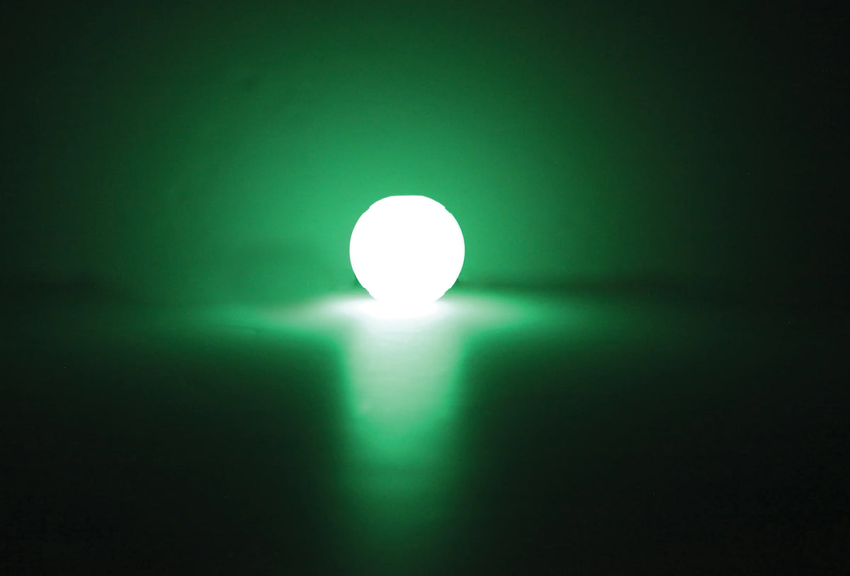 Chuckit Max Glow Ball Dog Toy, Medium 2.5 Inch, Pack of 2 A12648