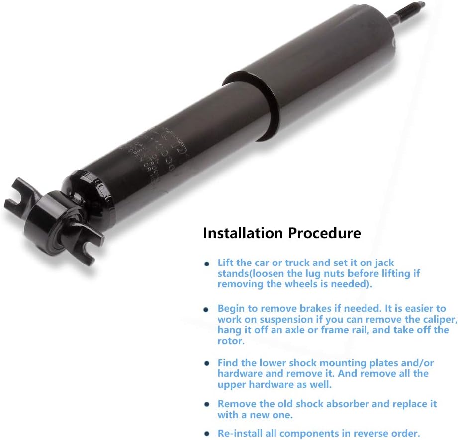 Front Shocks Struts Pack of 2 J77071