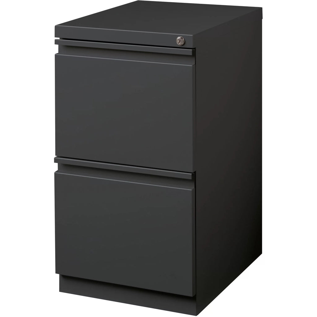 Charcoal 2-Drawer Mobile Pedestal File Cabinet O9366