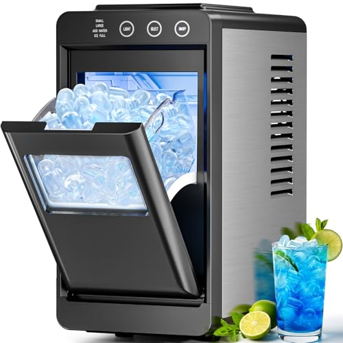 Portable Countertop Ice Maker with Carry Handle W317