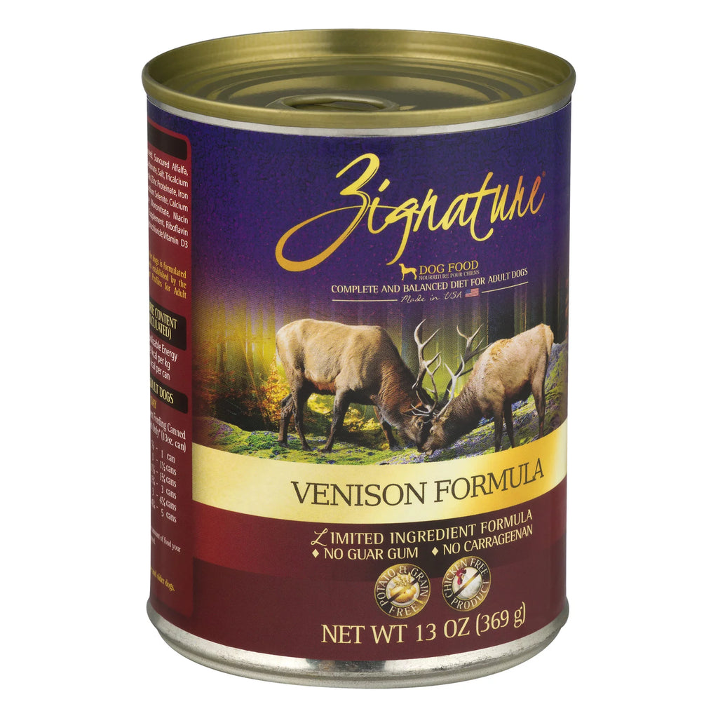 Venison Formula Wet Dog Food 13 Oz V4573
