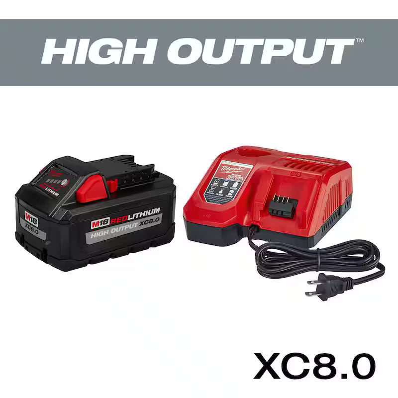 18-Volt Lithium-Ion Brushless Cordless 4-1/2 in./5 in. Grinder with Starter Kit E128