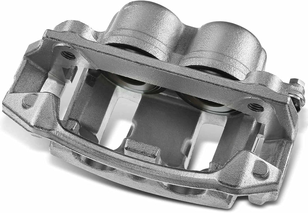 Disc Brake Caliper Assembly with Bracket Front Left Driver Side Pack of 2 T7715
