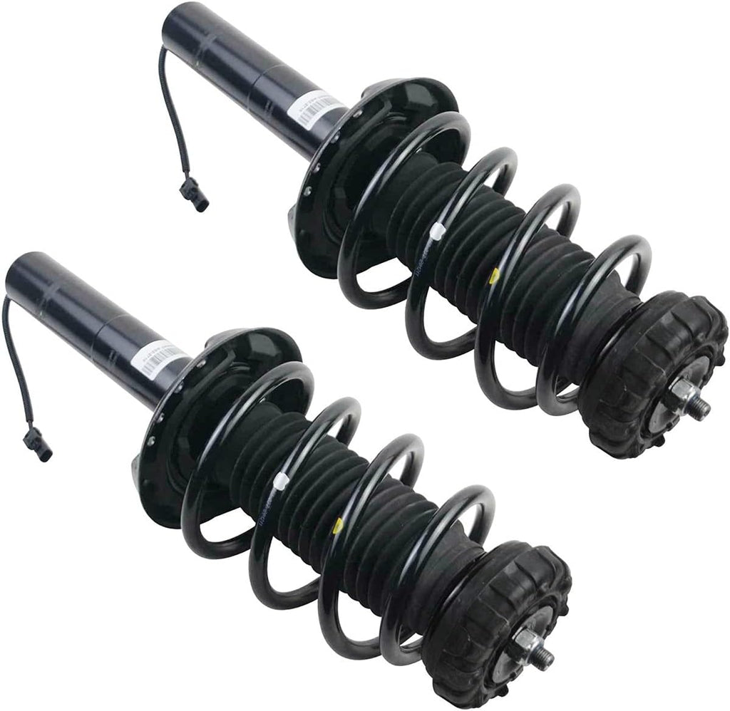 Pair Front Struts Shock Absorber Electronic Assembly with Spring N15534