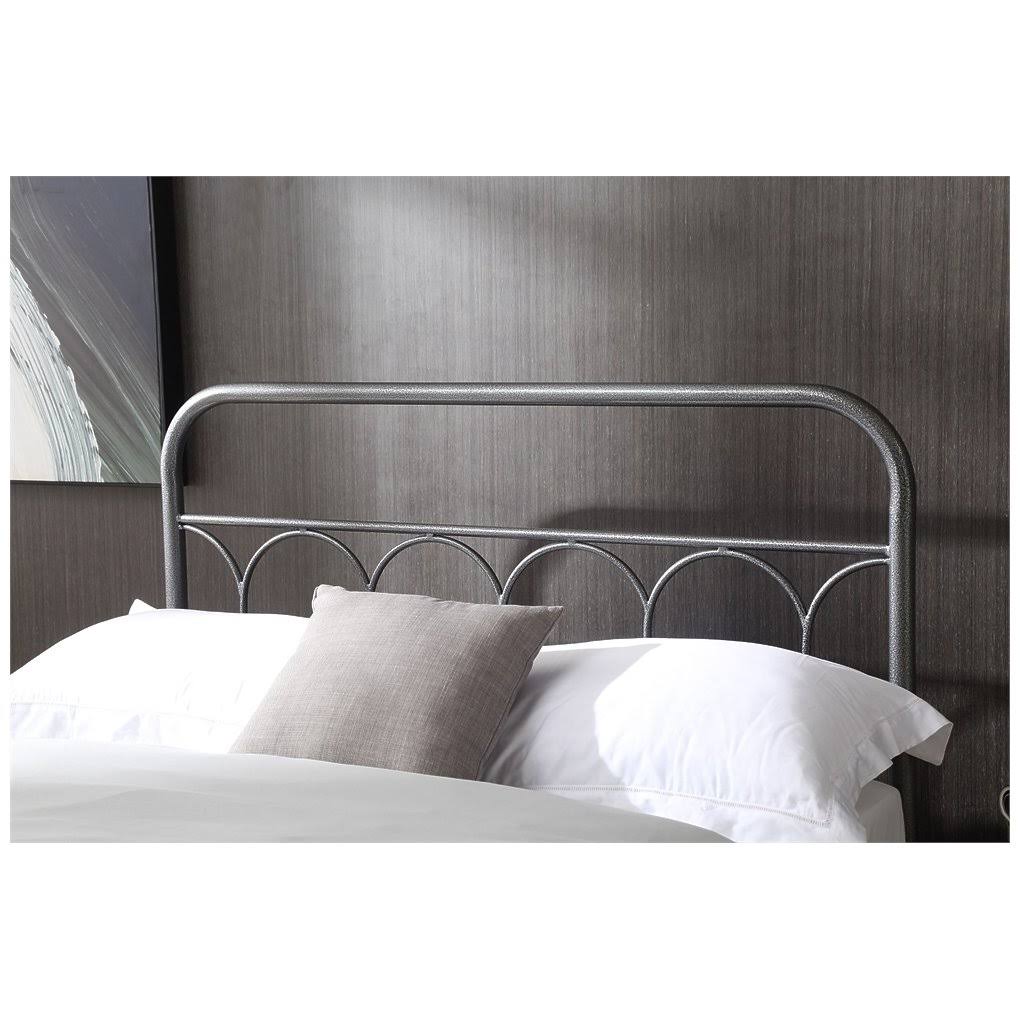 Charcoal Twin Metal Bed W162