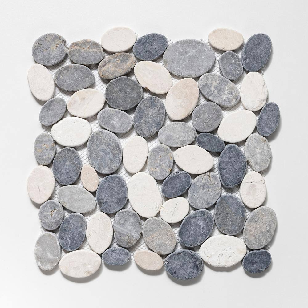 White Marble Mosaic Tile T807279