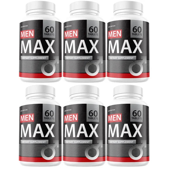 Men Max Enhancement Pills 6 Bottles W490