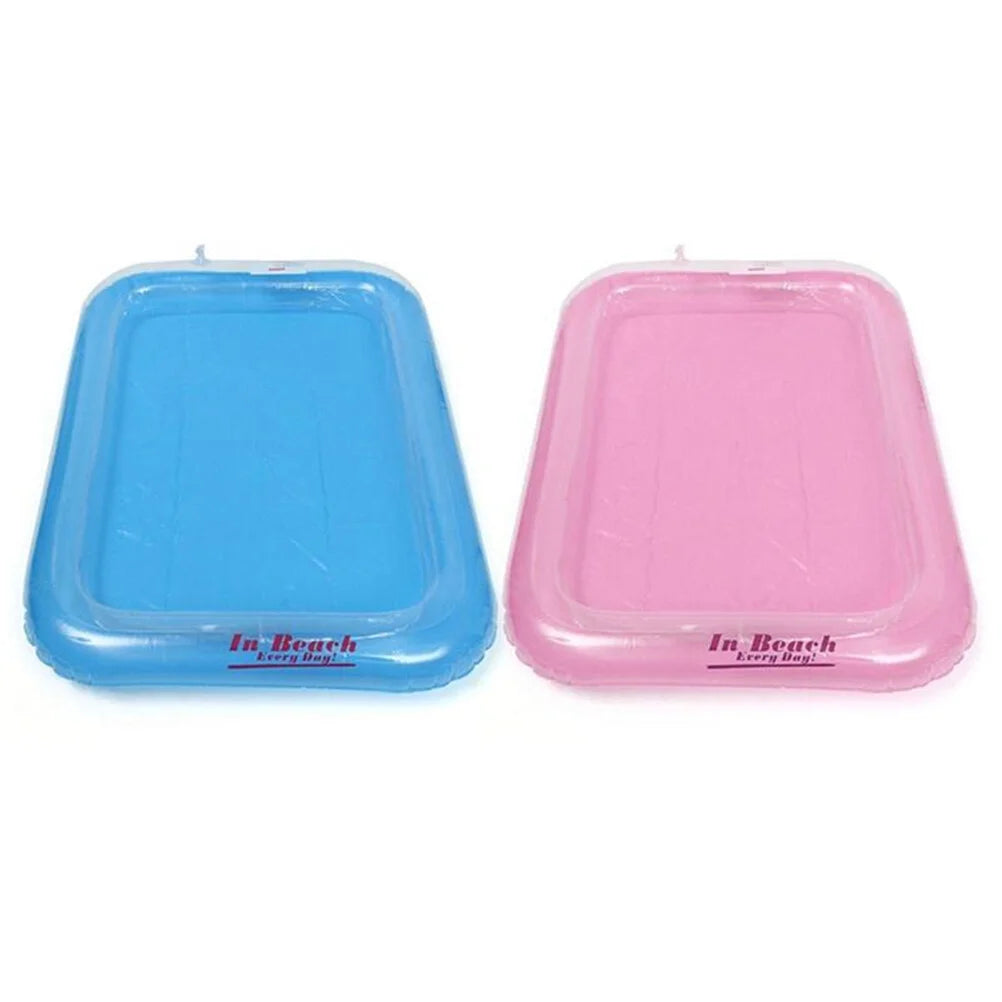 Pink Inflatable Sand Toy Tray E1417