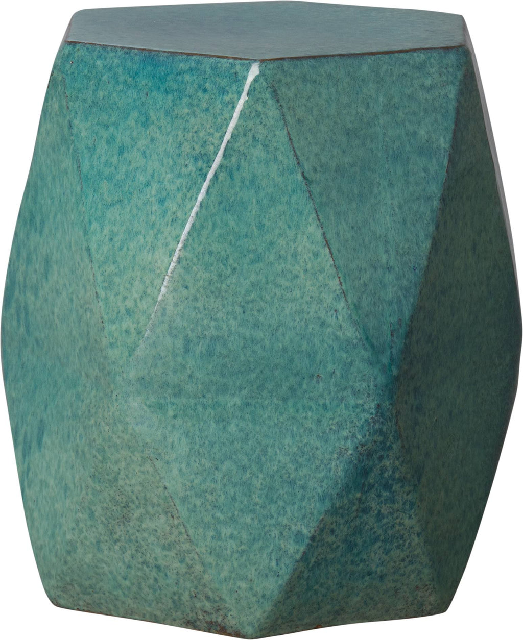 Teal Garden Stool K88318