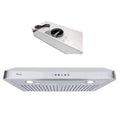 Stainless Steel Under Cabinet Range Hood with 2 LED Lights O9987