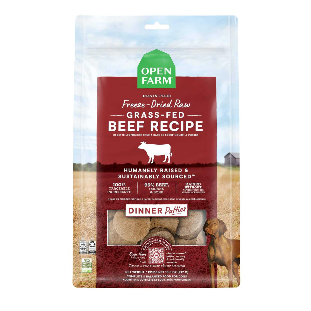 Freeze Dried Raw Patties Dog Food R28637
