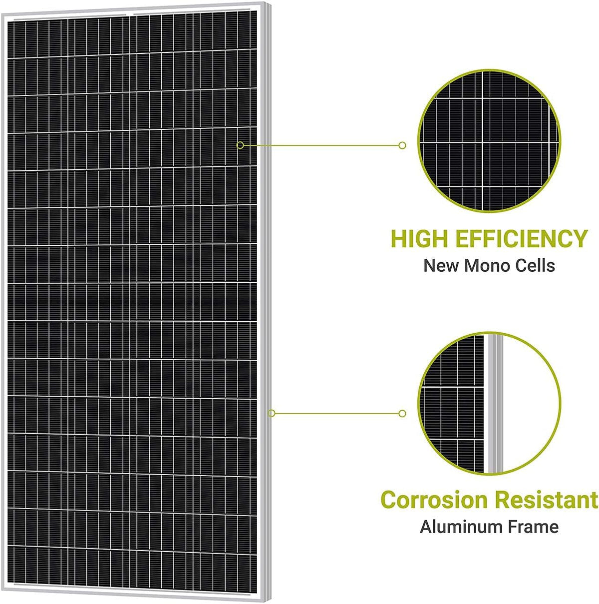 210W Monocrystalline 12V Solar Panel D55367