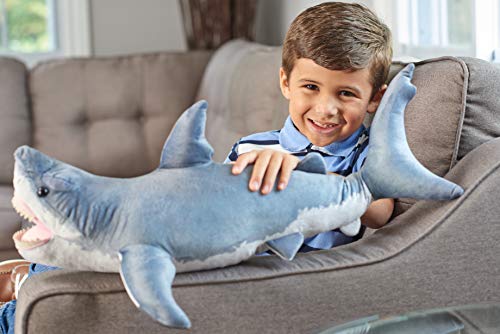 Great White Shark Plush Stuffed Animal Toy 24 Inches H885477