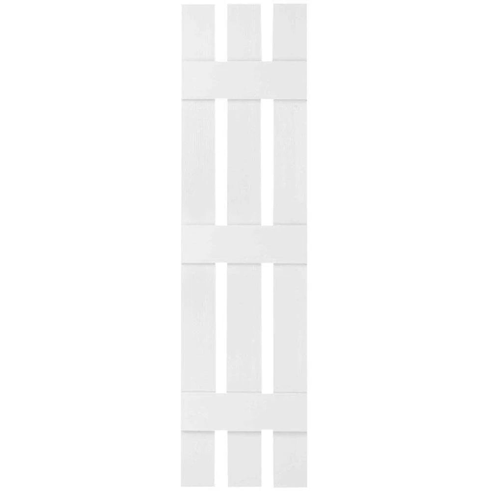Bright Board-n-Batten Shutters with Shutter-Loks Q44419