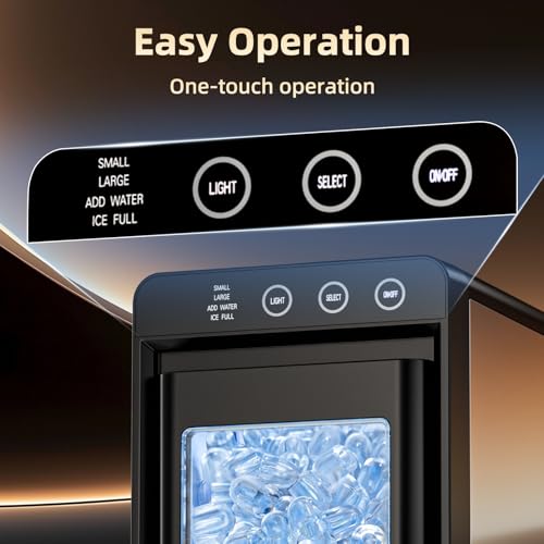 Portable Countertop Ice Maker with Carry Handle W317