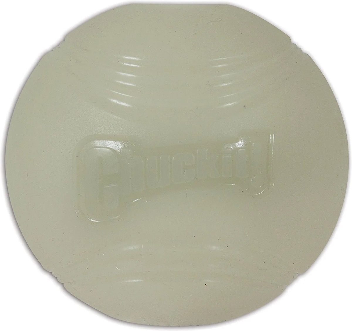 Chuckit Max Glow Ball Dog Toy, Medium 2.5 Inch, Pack of 2 A12648