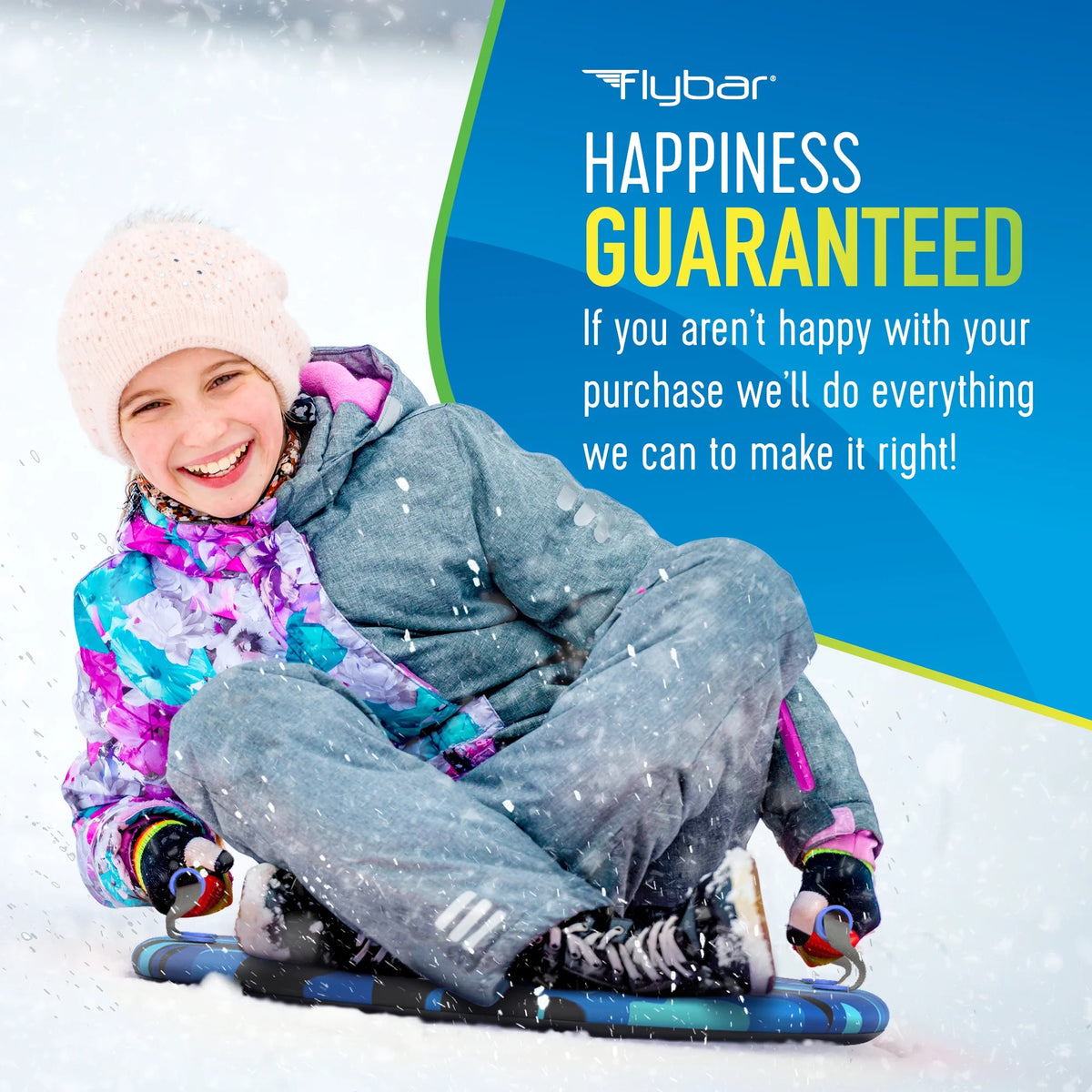 Camo Foam Saucer Disc Snow Sled for Kids G892